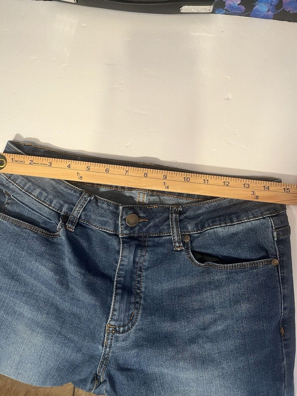 Tahari Kelly Classic Skinny Women’s Blue Jeans Size 8/29 - Picture 7 of 9